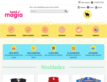 Tablet Screenshot of bebemagia.com.br